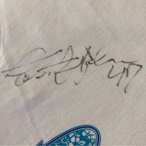 Vintage 2001 Signed Jeff Leffler 97,98,99 Midget Racing Champion T Shirt Womens - Picture 7 of 11